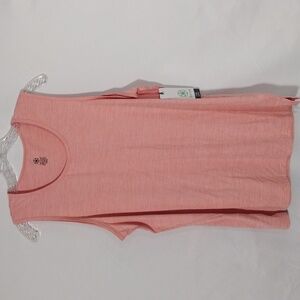 NWT Gaiam Everyday Basic Tank Quartz Pink Heather Size Medium